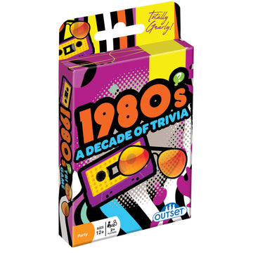 1980s - A Decade of Trivia Card Game