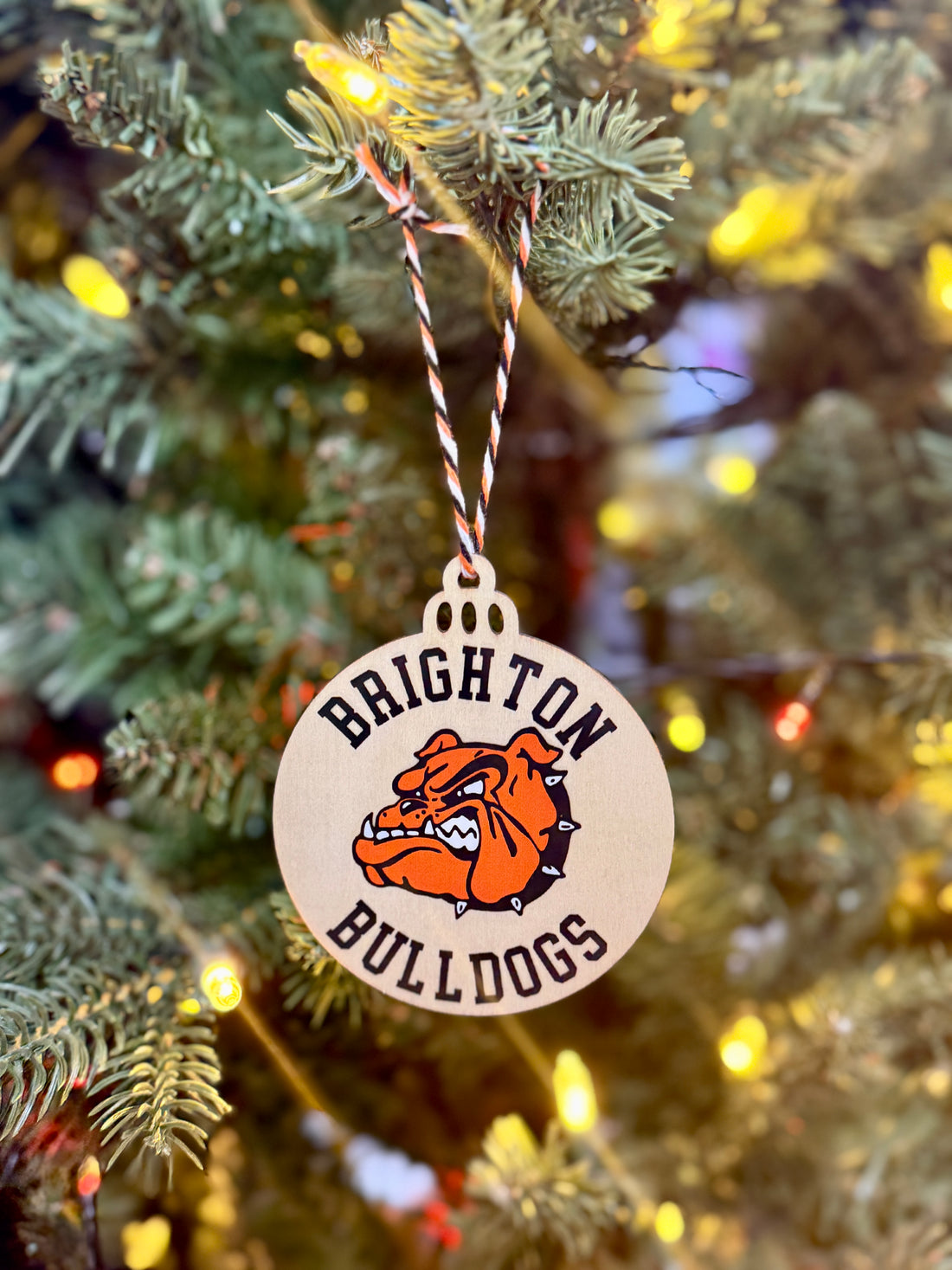 Wood Christmas Ornament