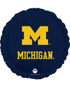 University of Michigan 18" Foil Balloon
