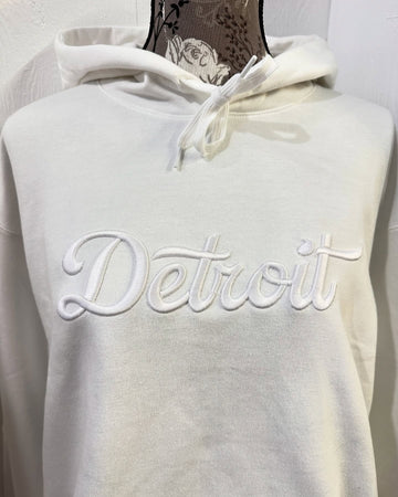 Detroit Puff Embroidered Hoodie