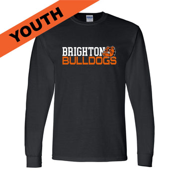 Brighton Bulldogs Youth Basic Long Sleeve Tee B117