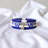 Football Bracelet Stack