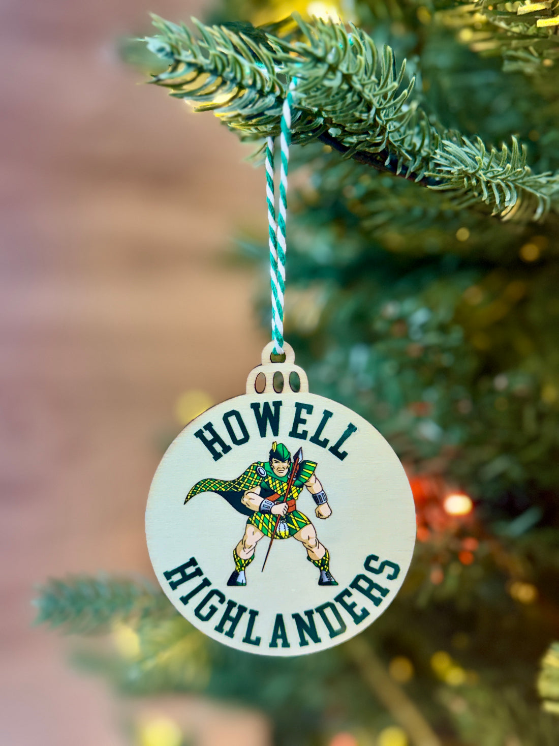 Wood Christmas Ornament