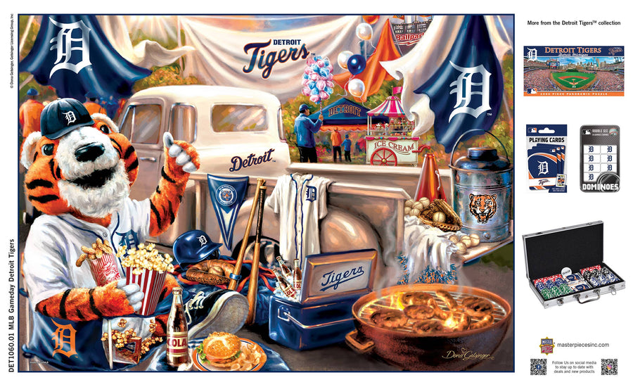 Detroit Tigers - Gameday 1000 Piece Puzzle