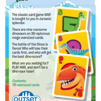 Dinosaur War Card Game