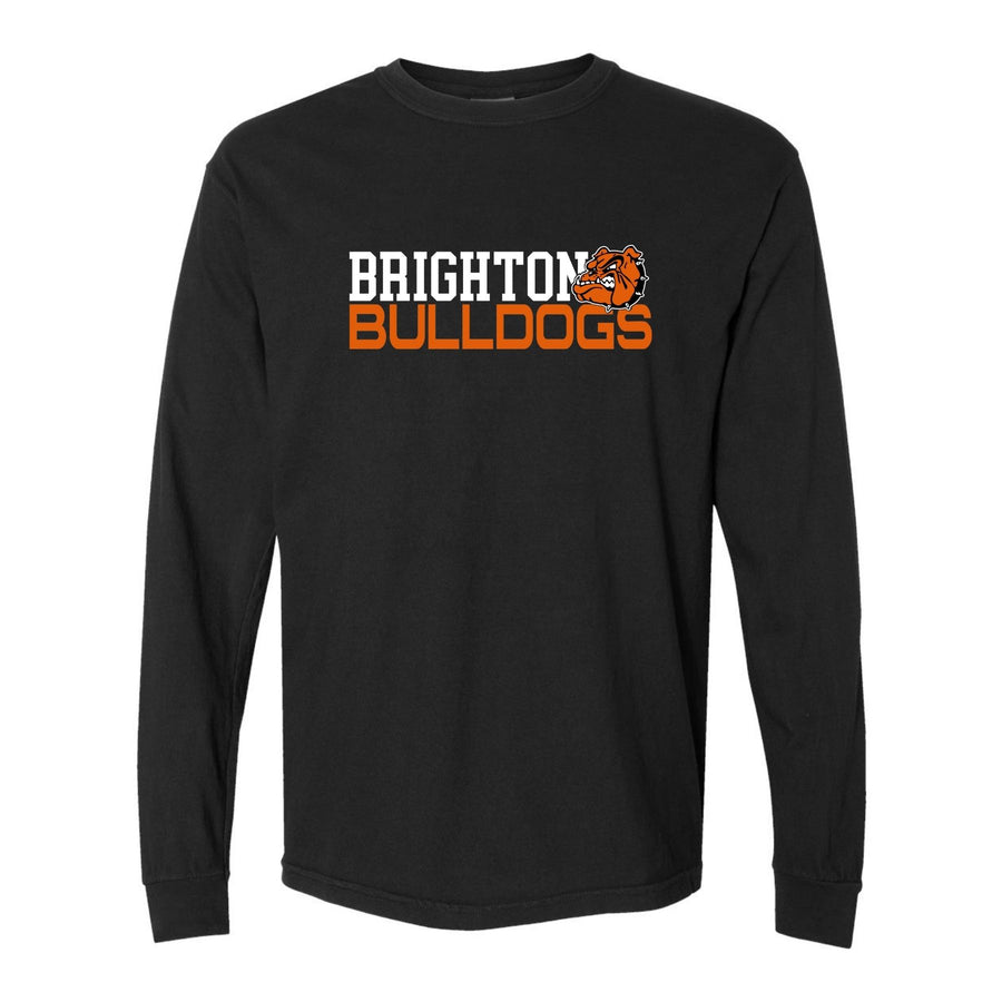 Brighton Bulldogs Comfort Colors Long Sleeve B117