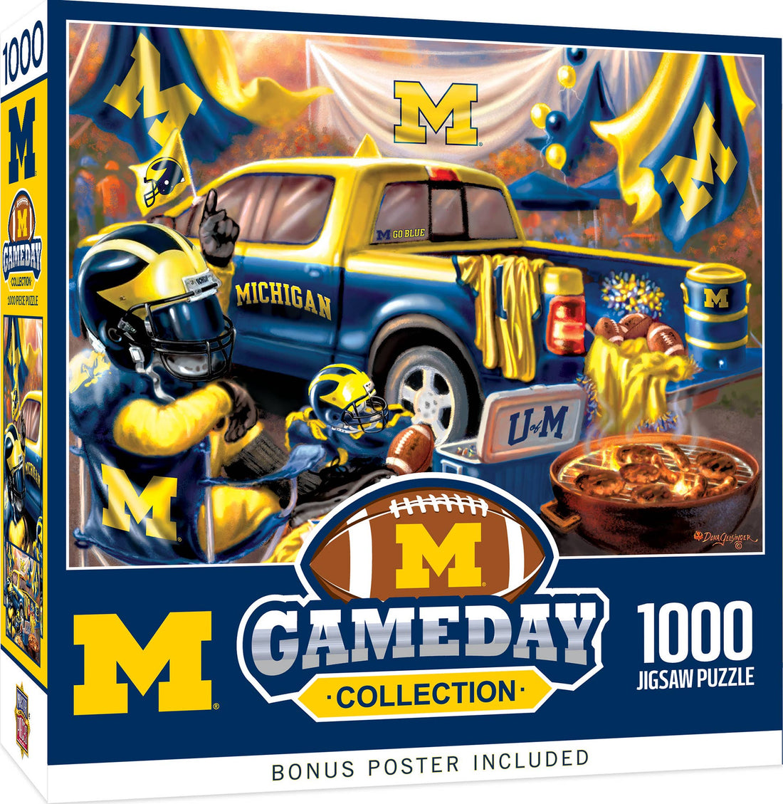 Michigan Wolverines - Gameday 1000 Piece Puzzle