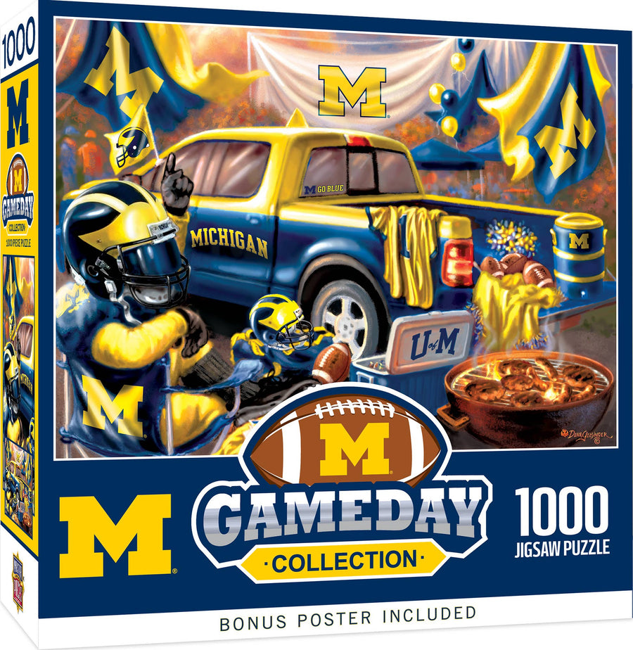 Michigan Wolverines - Gameday 1000 Piece Puzzle