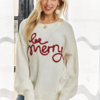 Be Merry Sweater