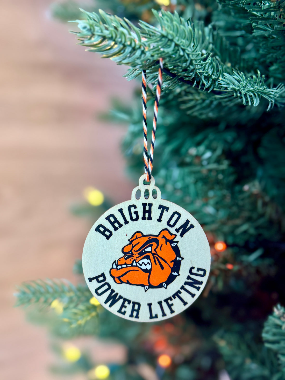 Wood Christmas Ornament