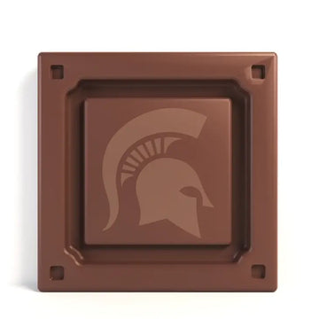 Michigan State Spartans Embossed Chocolate Bar