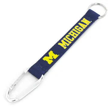 University of Michigan Carabiner Keychain