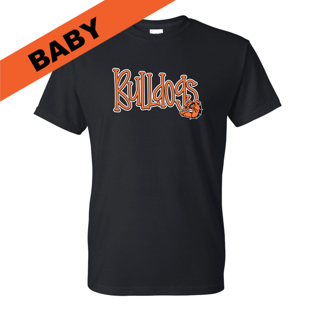 Bulldogs Baby Basic Short Sleeve Tee B259