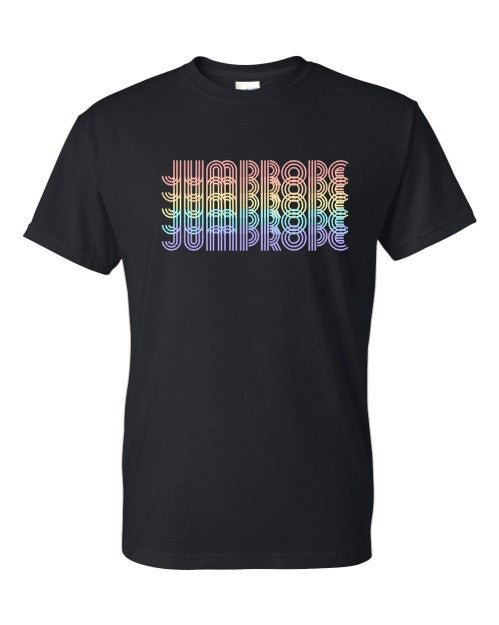 Retro Rainbow Jumprope Short Sleeve
