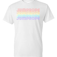 Retro Rainbow Jumprope Short Sleeve