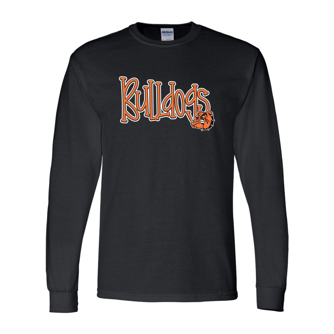 Bulldogs Youth Basic Long Sleeve Tee B259