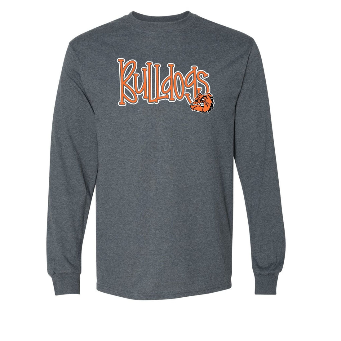 Bulldogs Basic Long Sleeve Tee B259