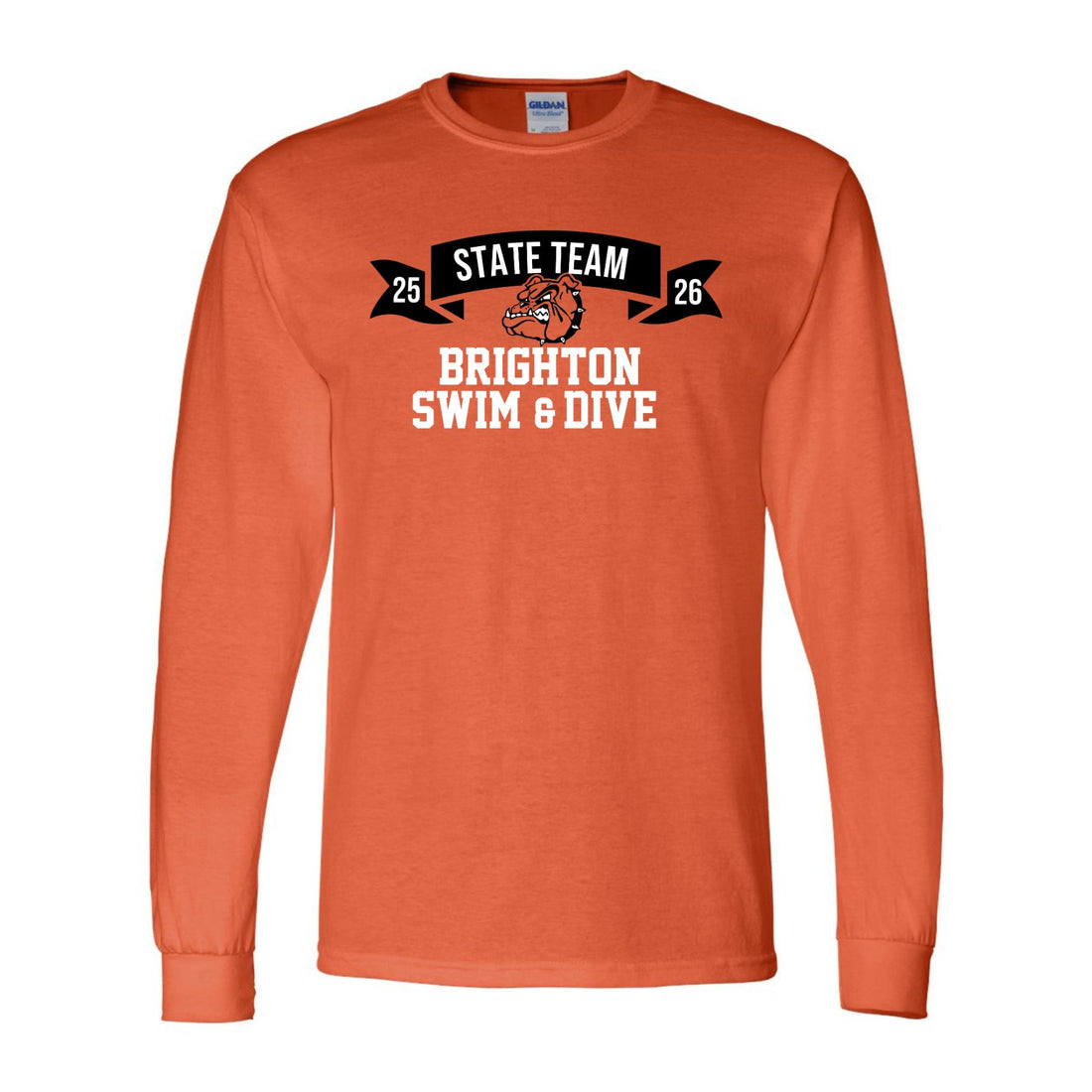 Boy's Swim & Dive State Team Basic Long Sleeve Tee