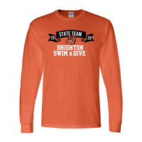 Boy's Swim & Dive State Team Basic Long Sleeve Tee