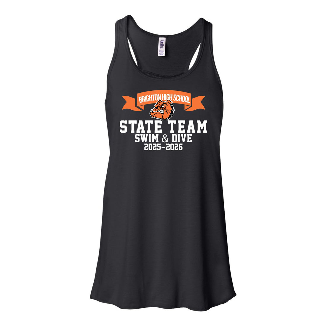 Boy's Swim & Dive State Team Flowy Tank Top