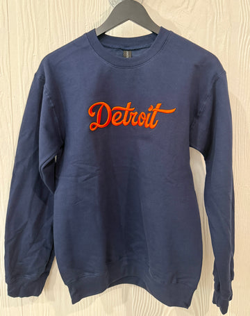 Detroit Embroidered Crewneck