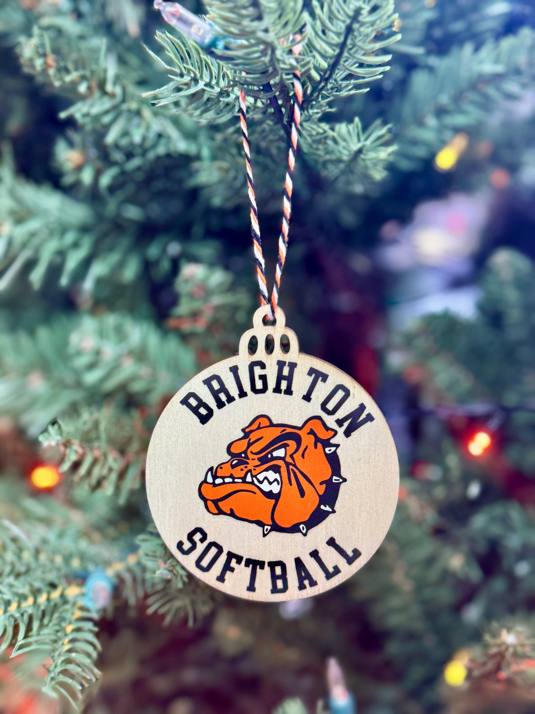 Wood Christmas Ornament