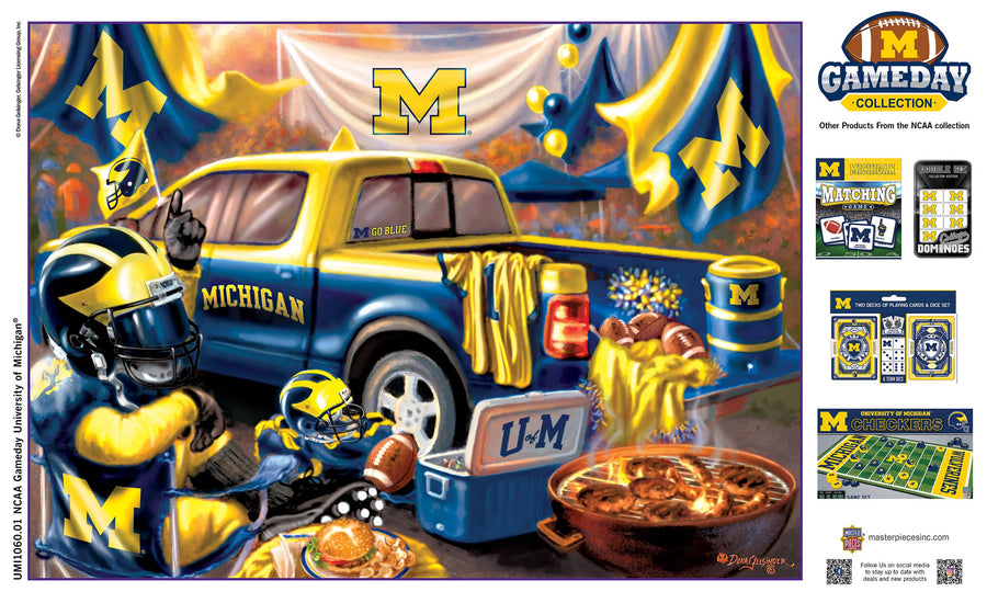 Michigan Wolverines - Gameday 1000 Piece Puzzle