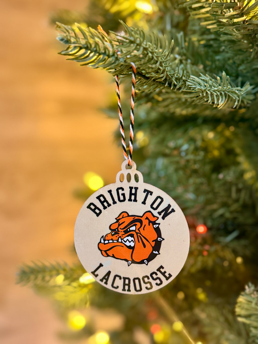 Wood Christmas Ornament