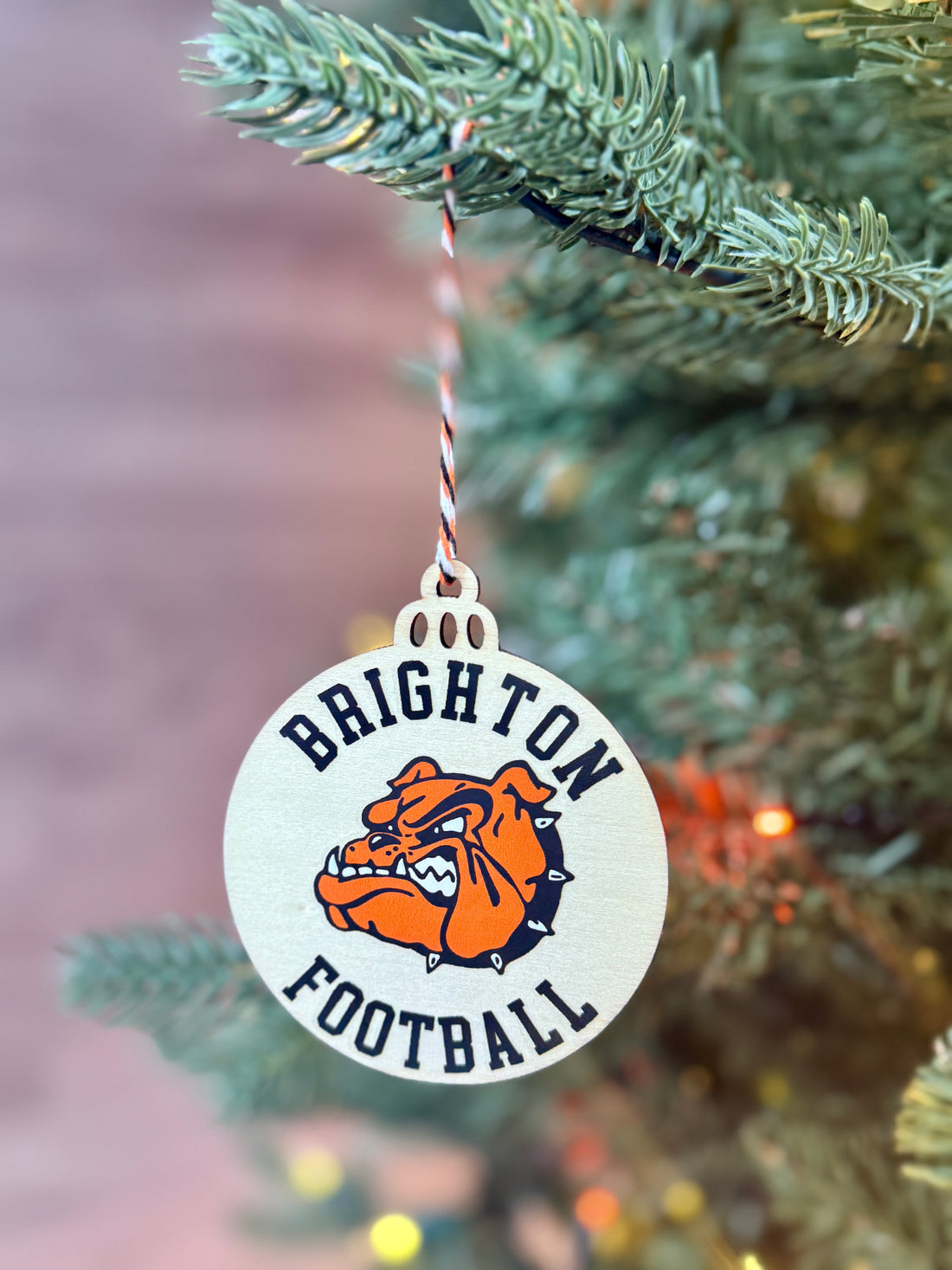 Wood Christmas Ornament