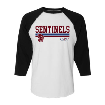 Sentinels 3/4 Sleeve Baseball Tee CSP1