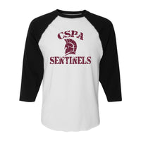 CSPA Sentinels 3/4 Sleeve Baseball Tee CSP3