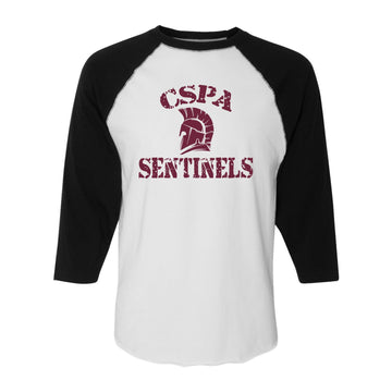 CSPA Sentinels 3/4 Sleeve Baseball Tee CSP3