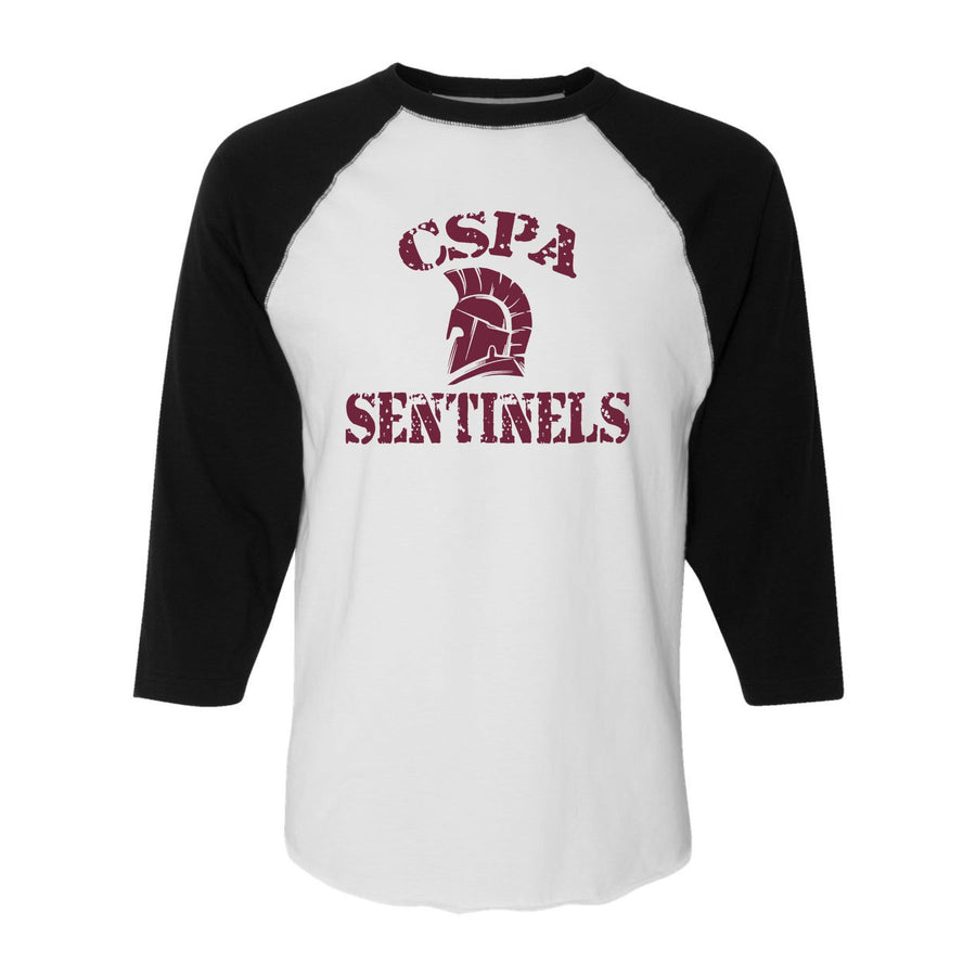 CSPA Sentinels 3/4 Sleeve Baseball Tee CSP3