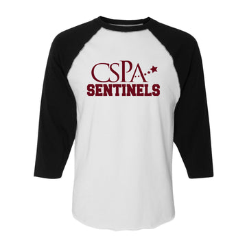 CSPA Sentinels 3/4 Sleeve Baseball Tee CSP4