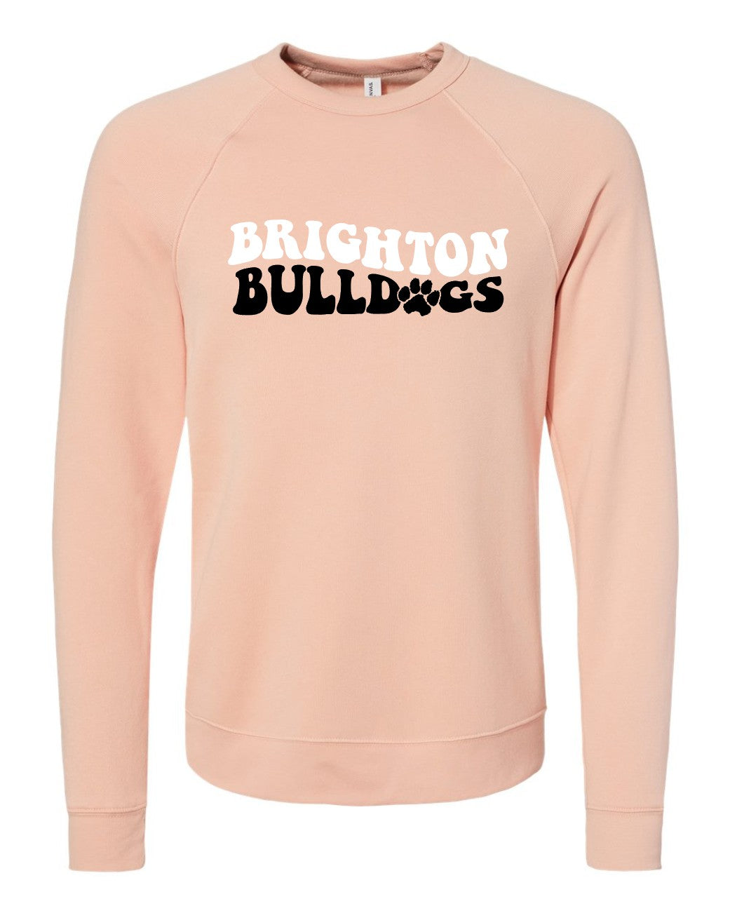 Brighton Bulldogs Wavy Premium Crewneck - B160