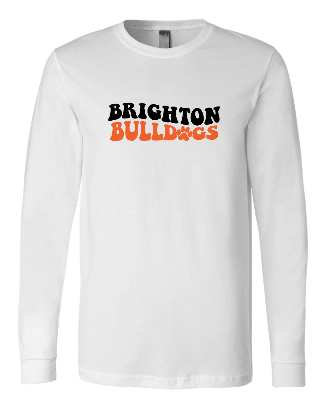 Brighton Bulldogs Wavy Premium Long Sleeve Tee - B160