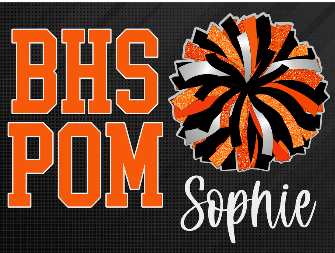 Brighton Pom Lawn Sign