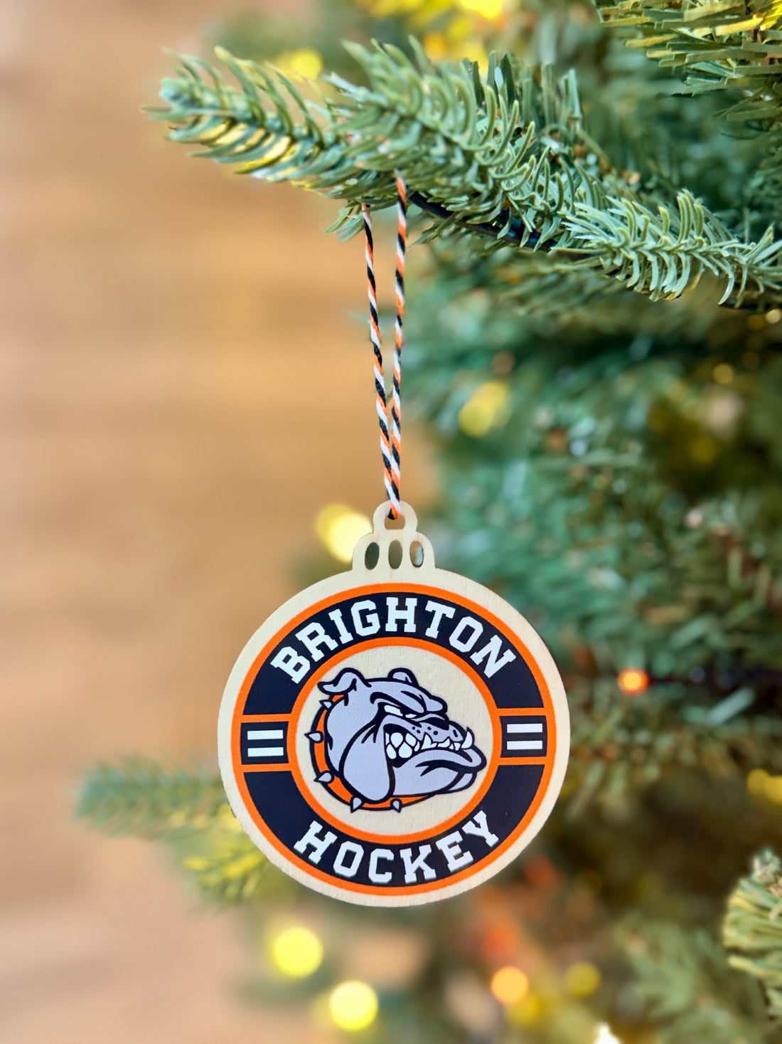 Wood Christmas Ornament