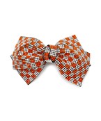 Checkered Rhinestone Hairbow