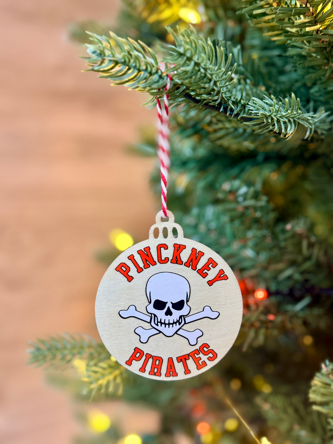 Wood Christmas Ornament