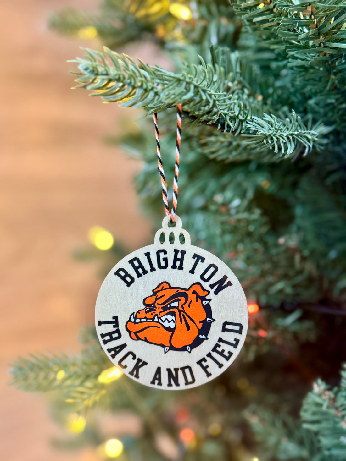 Wood Christmas Ornament