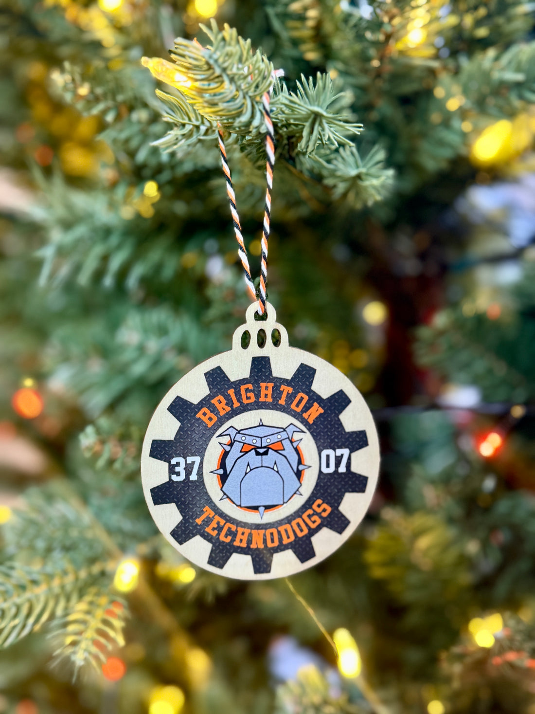 Wood Christmas Ornament