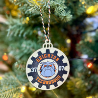 Wood Christmas Ornament