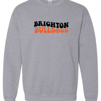 Brighton Bulldogs Wavy Crewneck - B160