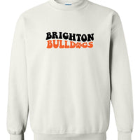 Brighton Bulldogs Wavy Crewneck - B160