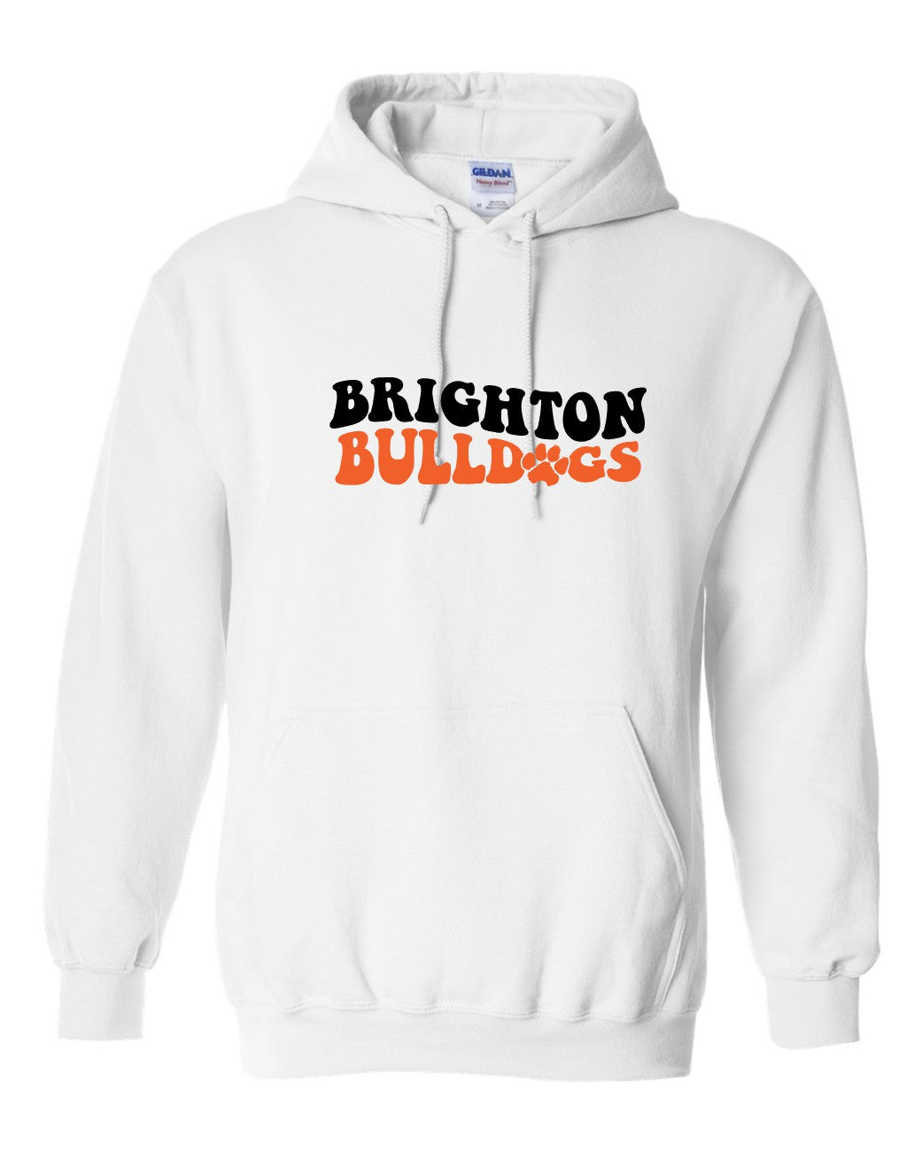 Brighton Bulldogs Wavy Basic Hoodie - B160