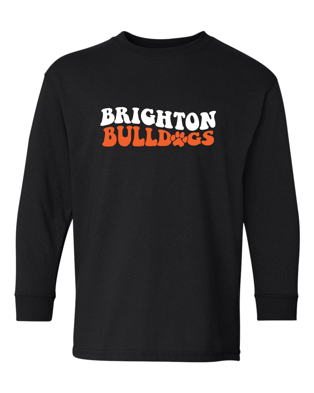 Brighton Bulldogs Wavy Basic Long Sleeve Tee - B160