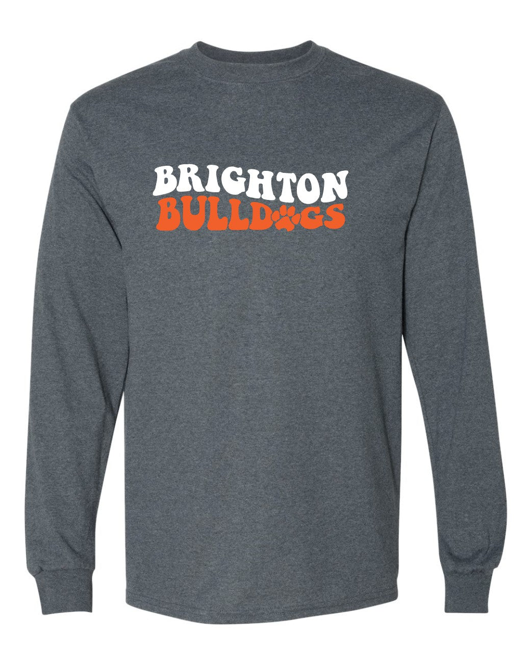 Brighton Bulldogs Wavy Basic Long Sleeve Tee - B160