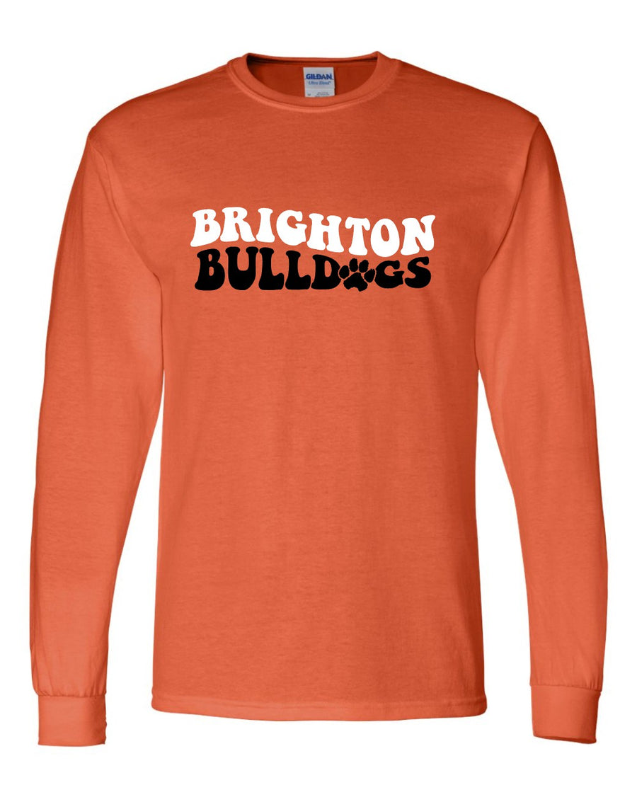 Brighton Bulldogs Wavy Basic Long Sleeve Tee - B160