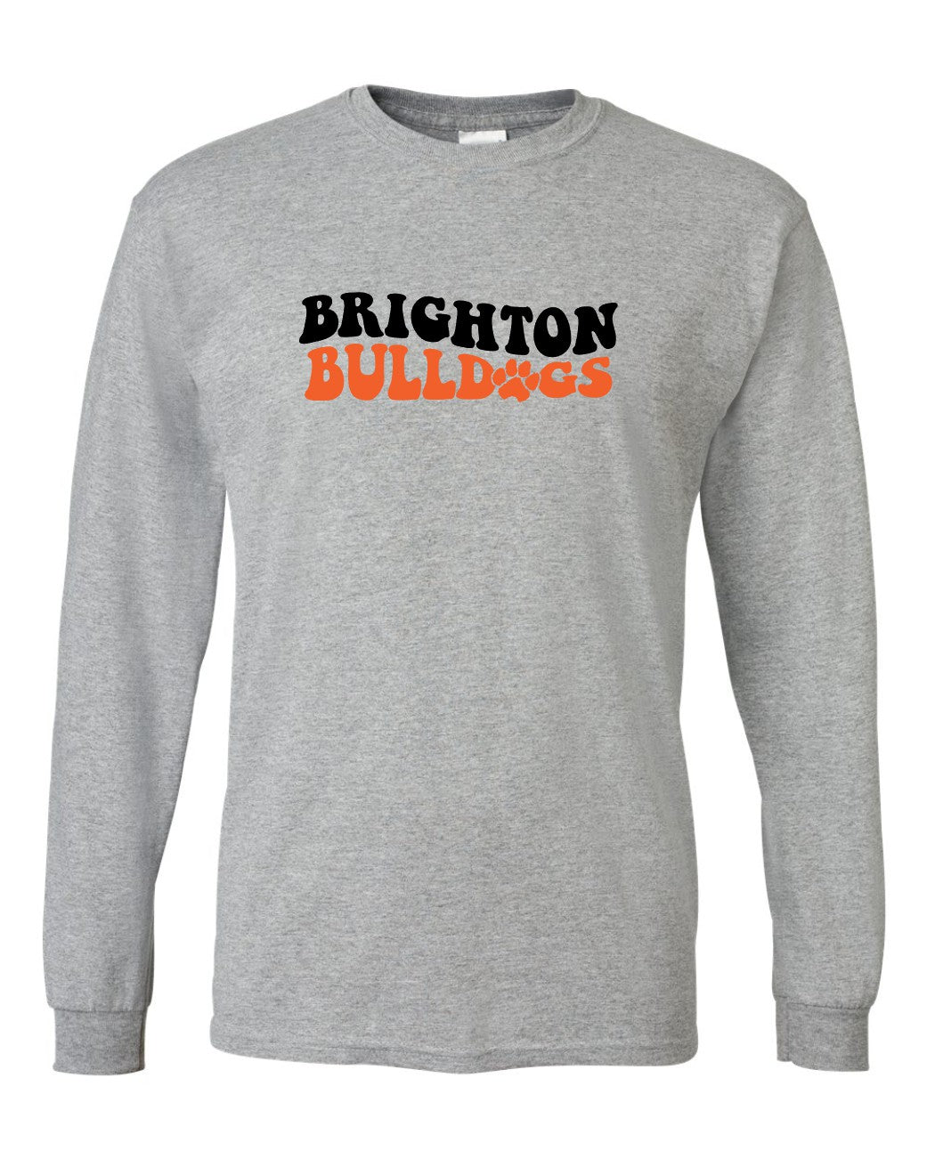 Brighton Bulldogs Wavy Basic Long Sleeve Tee - B160